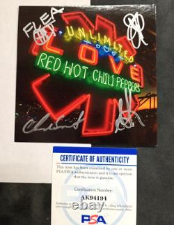 1 Red Hot Chili Peppers Signed Autographed CD Unlimited Love PSA/DNA COA pack