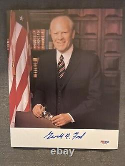 15-HUGE Lot-Gerald Ford Signed 8x10 Photos PSA/DNA COA Autographed President