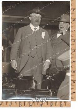 1912 TEDDY ROOSEVELT Type-1 Bull Moose Campaign Photo PSA DNA LOA COA Provenance