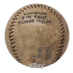 1926 Babe Ruth Single Signed Autographed American League Baseball PSA DNA COA