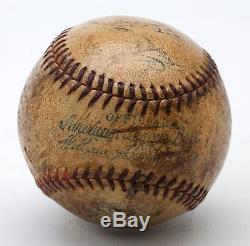 1930's Lou Gehrig Signed Autographed American League Baseball PSA DNA COA