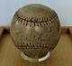 1933 Ny Yankees Signed Ball Ruth & Gehrig Psa/dna Coa Authentic #aj07051