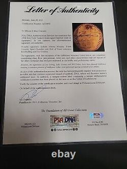 1938 New York Yankees Team Signed Baseball PSA/DNA COA