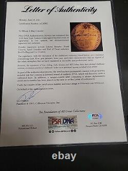 1938 New York Yankees Team Signed Baseball PSA/DNA COA