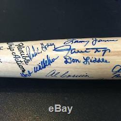 1954 Willie Mays New York Giants World Series Champs Team Signed Bat PSA DNA COA
