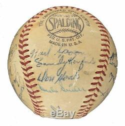1955 Brooklyn Dodgers World Series Champions Team Signed NL Baseball PSA DNA COA