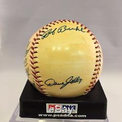 1957 Milwaukee Braves World Champions Team Signed NL Baseball PSA DNA COA