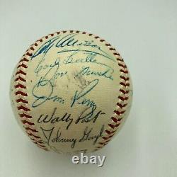 1963 Minnesota Twins Team Signed American League Baseball PSA DNA COA