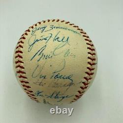 1963 Minnesota Twins Team Signed American League Baseball PSA DNA COA