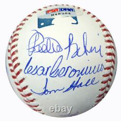 1976 Reds Autographed MLB Baseball 17 Sigs Johnny Bench PSA/DNA COA 120037