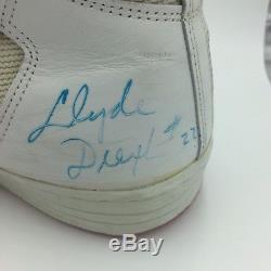 1980's Clyde Drexler Signed Game Used Sneakers Shoes Pair With PSA DNA COA