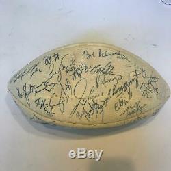 1984 Green Bay Packers Team Signed Wilson NFL Football 56 Sigs With PSA DNA COA