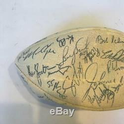 1984 Green Bay Packers Team Signed Wilson NFL Football 56 Sigs With PSA DNA COA