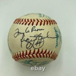 1987 Oakland A's Team Signed Baseball Mark Mcgwire PSA DNA COA