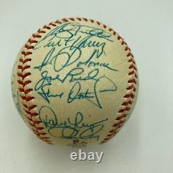 1987 Oakland A's Team Signed Baseball Mark Mcgwire PSA DNA COA