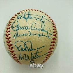 1987 Oakland A's Team Signed Baseball Mark Mcgwire PSA DNA COA