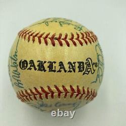 1987 Oakland A's Team Signed Baseball Mark Mcgwire PSA DNA COA
