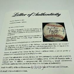 1987 Oakland A's Team Signed Baseball Mark Mcgwire PSA DNA COA