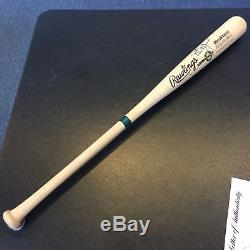1989 Mark Mcgwire Signed Game Used Rawlings Baseball Bat PSA DNA COA