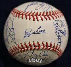 1992 Atlanta Braves Nl Champions Team Signed Baseball 30 Auto 92 Psa/dna Coa