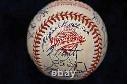 1992 Atlanta Braves Nl Champions Team Signed Baseball 30 Auto 92 Psa/dna Coa