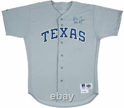 1992 Nolan Ryan Signed Game Issued Texas Rangers Jersey With PSA DNA COA