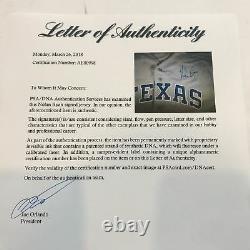 1992 Nolan Ryan Signed Game Issued Texas Rangers Jersey With PSA DNA COA