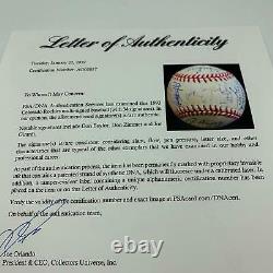 1993 Colorado Rockies Inaugural Season Team Signed Baseball With PSA DNA COA