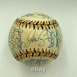 1994 All Star Game National League Team Signed Baseball Barry Bonds PSA DNA COA