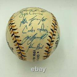 1994 All Star Game National League Team Signed Baseball Barry Bonds PSA DNA COA