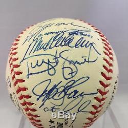 1996 Atlanta Braves Nl Champions Team Signed Baseball 31 Signatures Psa Dna Coa