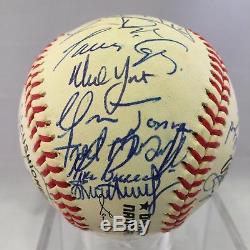 1996 Atlanta Braves Nl Champions Team Signed Baseball 31 Signatures Psa Dna Coa