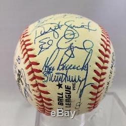 1996 Atlanta Braves Nl Champs Team Signed Baseball 31 Signatures Psa Dna Coa