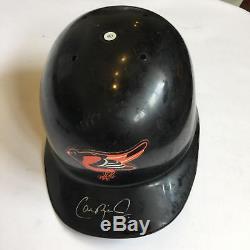 1996 Cal Ripken Jr. Signed Game Used Baltimore Orioles Helmet PSA DNA COA & JSA