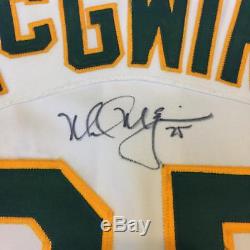 1997 Mark McGwire Signed Game Used Oakland A's Athletics Jersey With PSA DNA COA