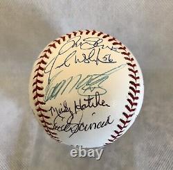 2002 Anaheim Angels WS Champs Team Signed W. S. Baseball WithPSA/DNA COA + BONUSES