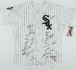 2005 Chicago White Sox World Series Champs Team Signed W. S. Jersey PSA DNA COA