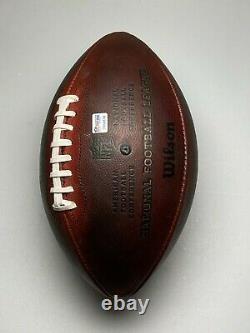 2018 Cincinnati Bengals Game Used CRUCIAL CATCH Wilson The Duke NFL Football COA