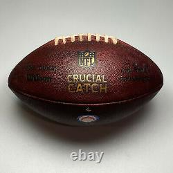 2018 LA Chargers Game Used Crucial Catch Wilson The Duke NFL Football with PSA COA