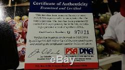 2x Auto 2008 Drew Brees/reggie Bush Psa/dna Coa Saints Signed Mini Helmet In Box