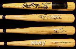 500 Home Run Club Signed 7 Auto Baseball Bat Psa/dna Bonds Aaron Mays Hr Hof Coa