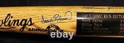 500 Home Run Club Signed 7 Auto Baseball Bat Psa/dna Bonds Aaron Mays Hr Hof Coa