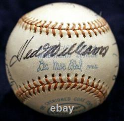 500 Home Run Club Signed Baseball 11 Auto Mantle Williams Aaron Hr Psa/dna Coa