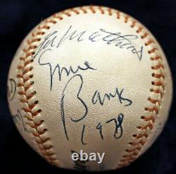 500 Home Run Club Signed Baseball 11 Auto Mantle Williams Aaron Hr Psa/dna Coa