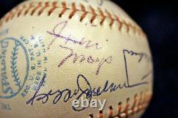 500 Home Run Club Signed Baseball 11 Auto Mantle Williams Aaron Hr Psa/dna Coa