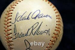 500 Home Run Club Signed Baseball 11 Auto Mantle Williams Aaron Hr Psa/dna Coa