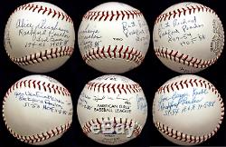 A League Of Their Own Aagpbl Rockford Peaches 4 Auto Signed Baseball Psa/dna Coa