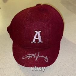 ANGUS YOUNG signed autographed SCHOOL BOY CAP AC/DC BACK IN BLACK PSA/DNA COA