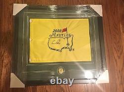 ARNOLD PALMER Signed Masters Flag FRAMED PSA DNA Authenticated COA