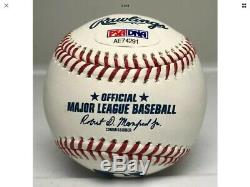 Aaron Judge Single Signed Baseball Autographed AUTO PSA/DNA COA NY Yankees